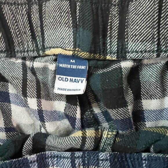 Women's Girls Teen Plaid Flannel PJs Pajama Pants by Old Navy sz Medium - Picture 4 of 4
